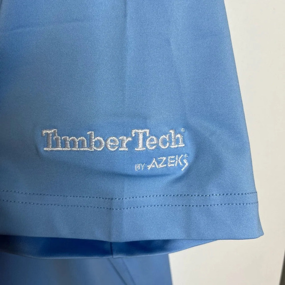 Peter Millar - Blue Polo Golf Shirt - Timber Tech Cup - size large NWT - Picture 3 of 15